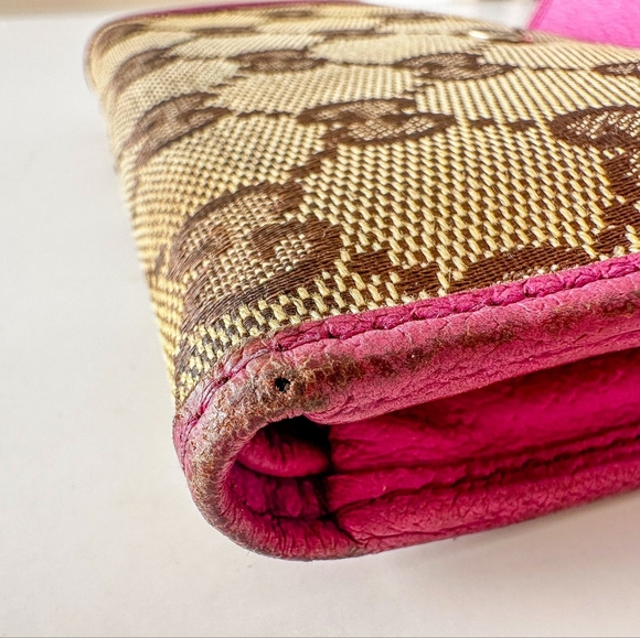 Pre-loved GUCCI Cloth wallet Very good condition - Picture 11 of 13